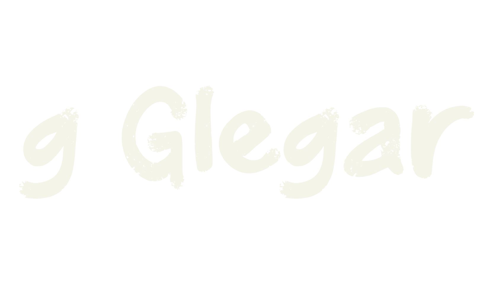 g Glegar, fashion sign font preview