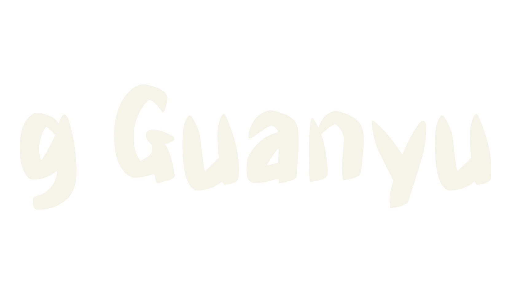 g Guanyu, asian font preview