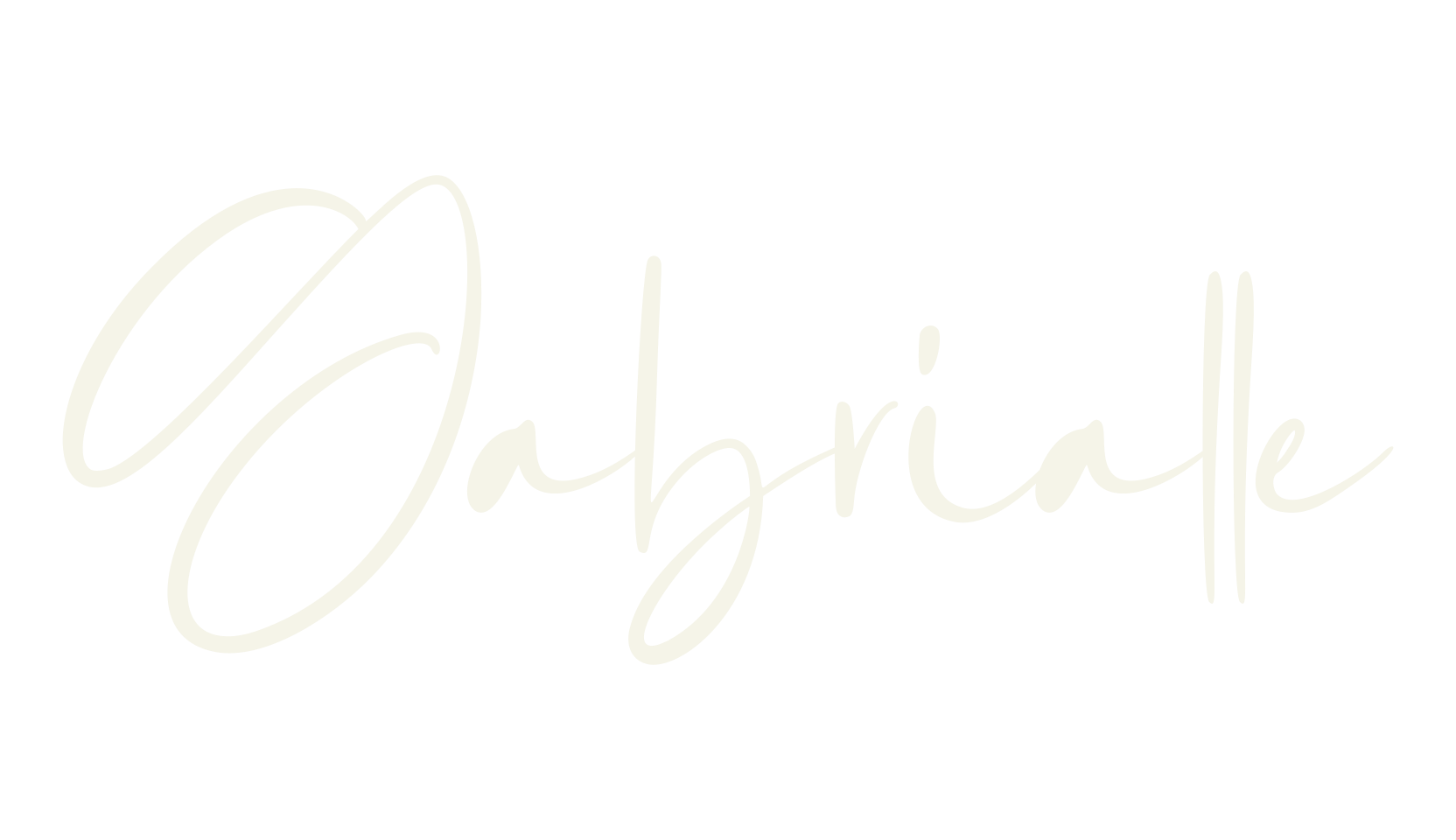 Gabrialle, fashion script font preview