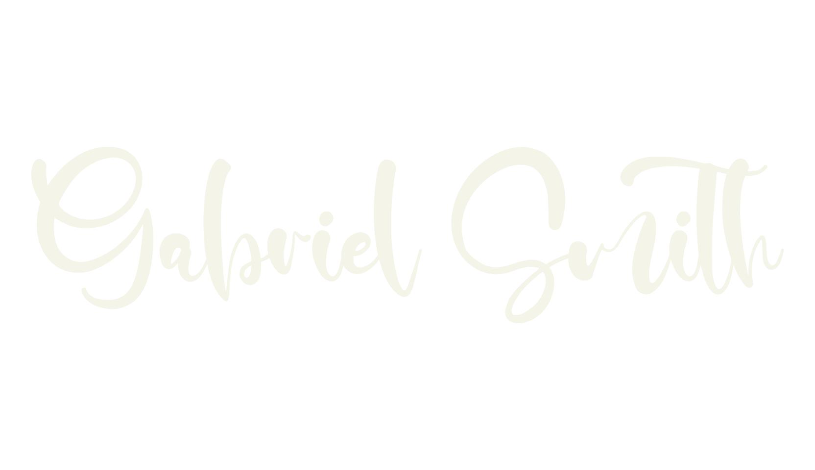 Gabriel Smith, fashion script font preview