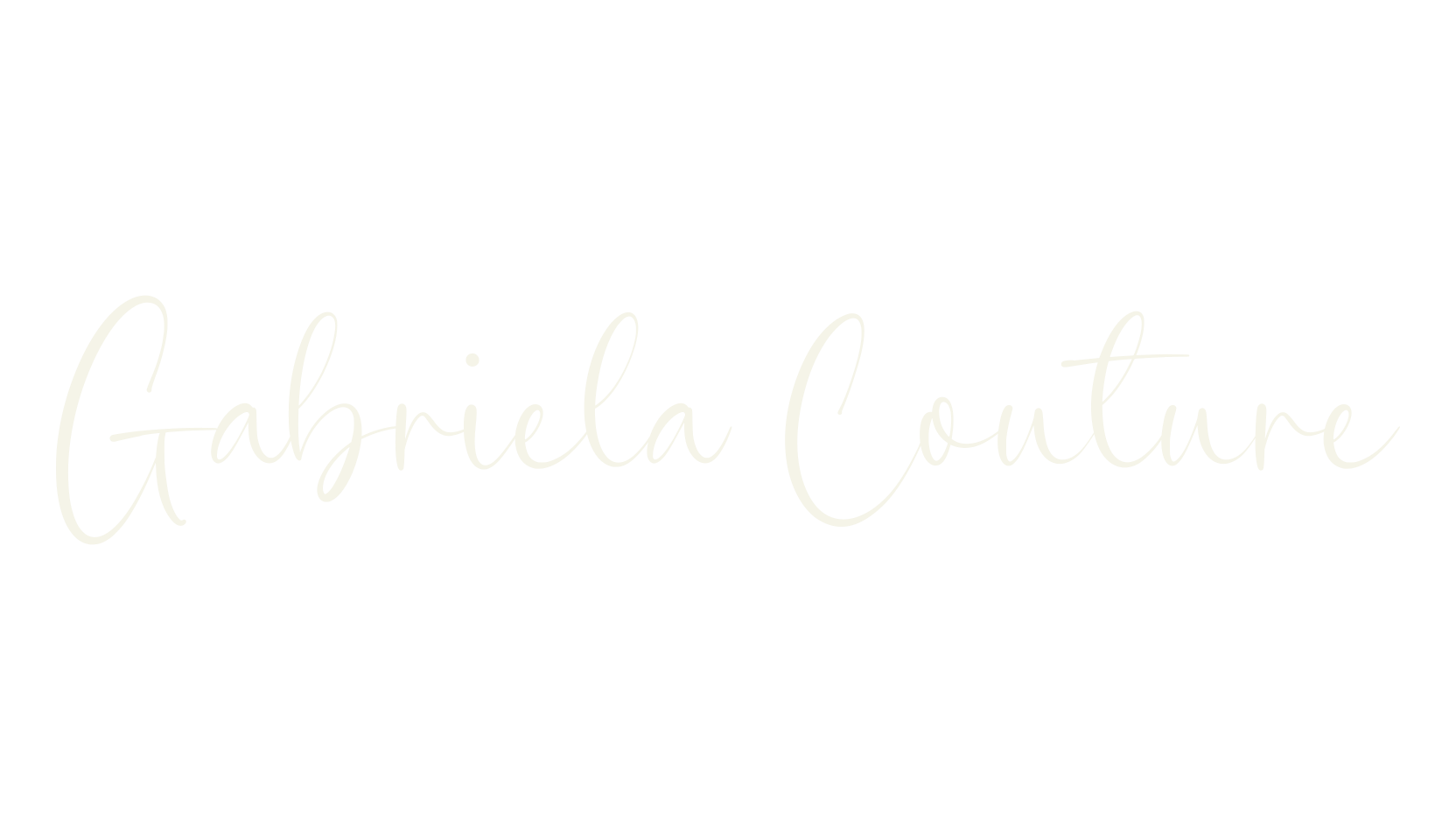 Gabriela Couture, lettering font preview