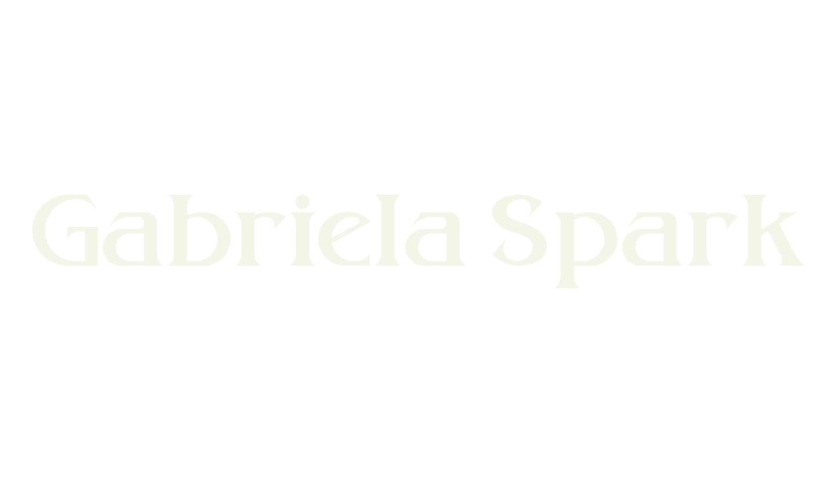 Gabriela Spark, bold font preview