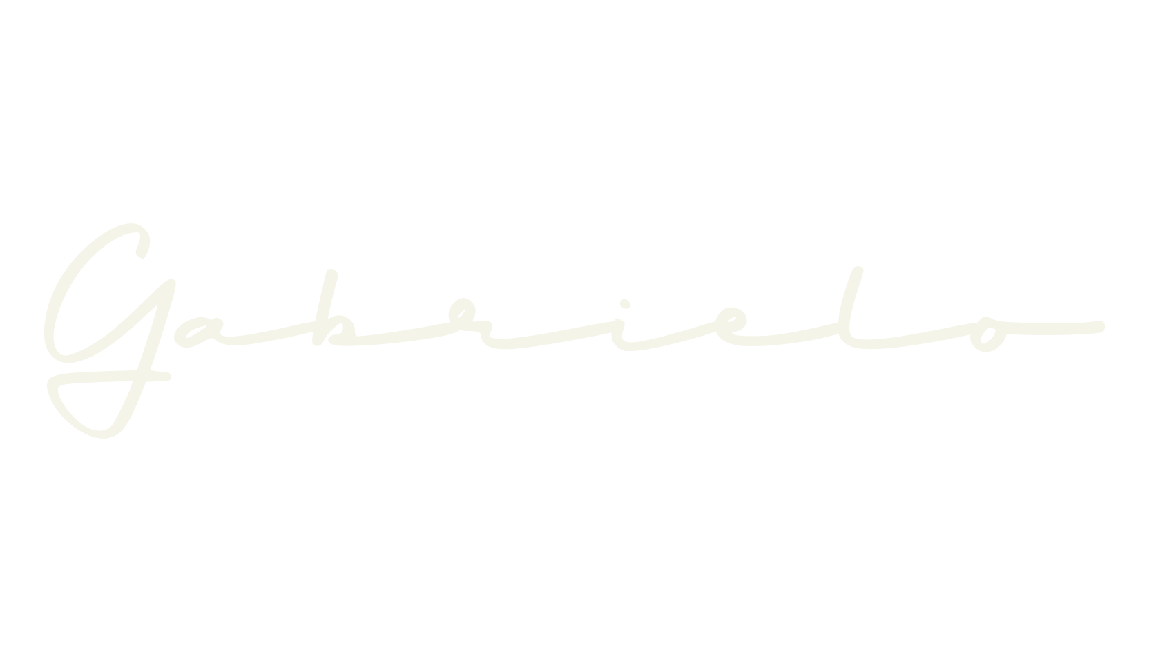 Gabrielo, swash font preview