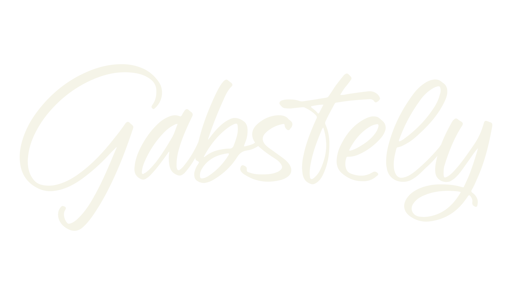 Gabstely, script font preview
