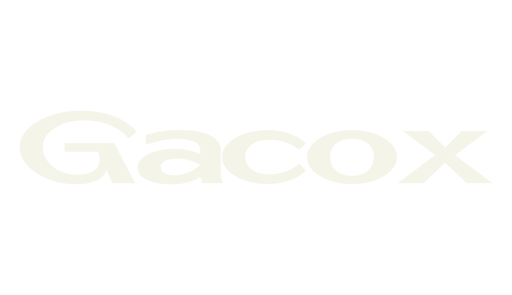 Gacox, elegant font preview