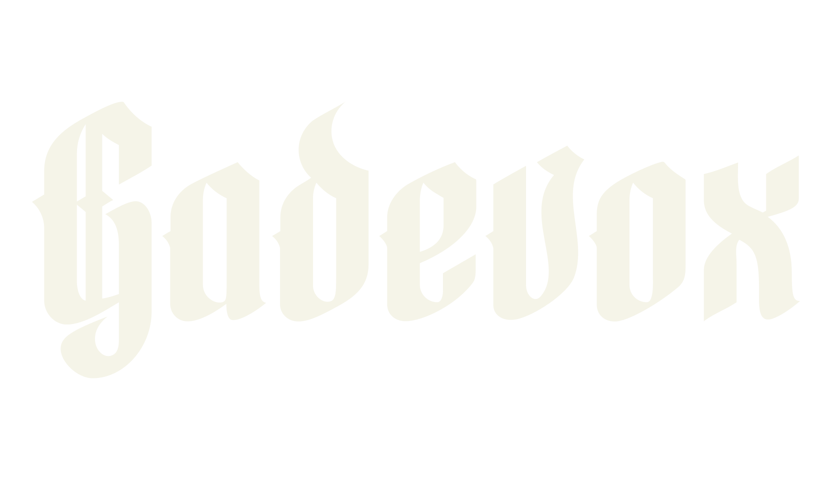 Gadevox, blackletter font preview
