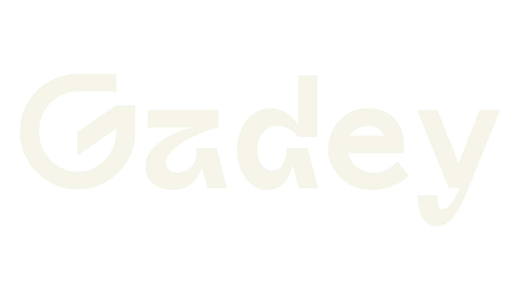 Gadey, gaming font preview