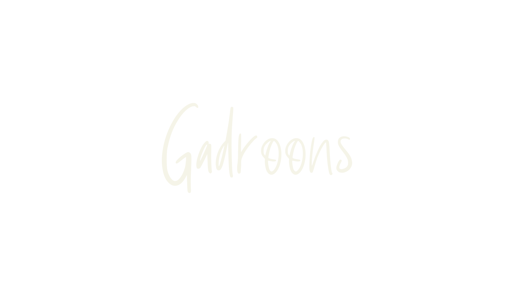Gadroons, fashion script font preview