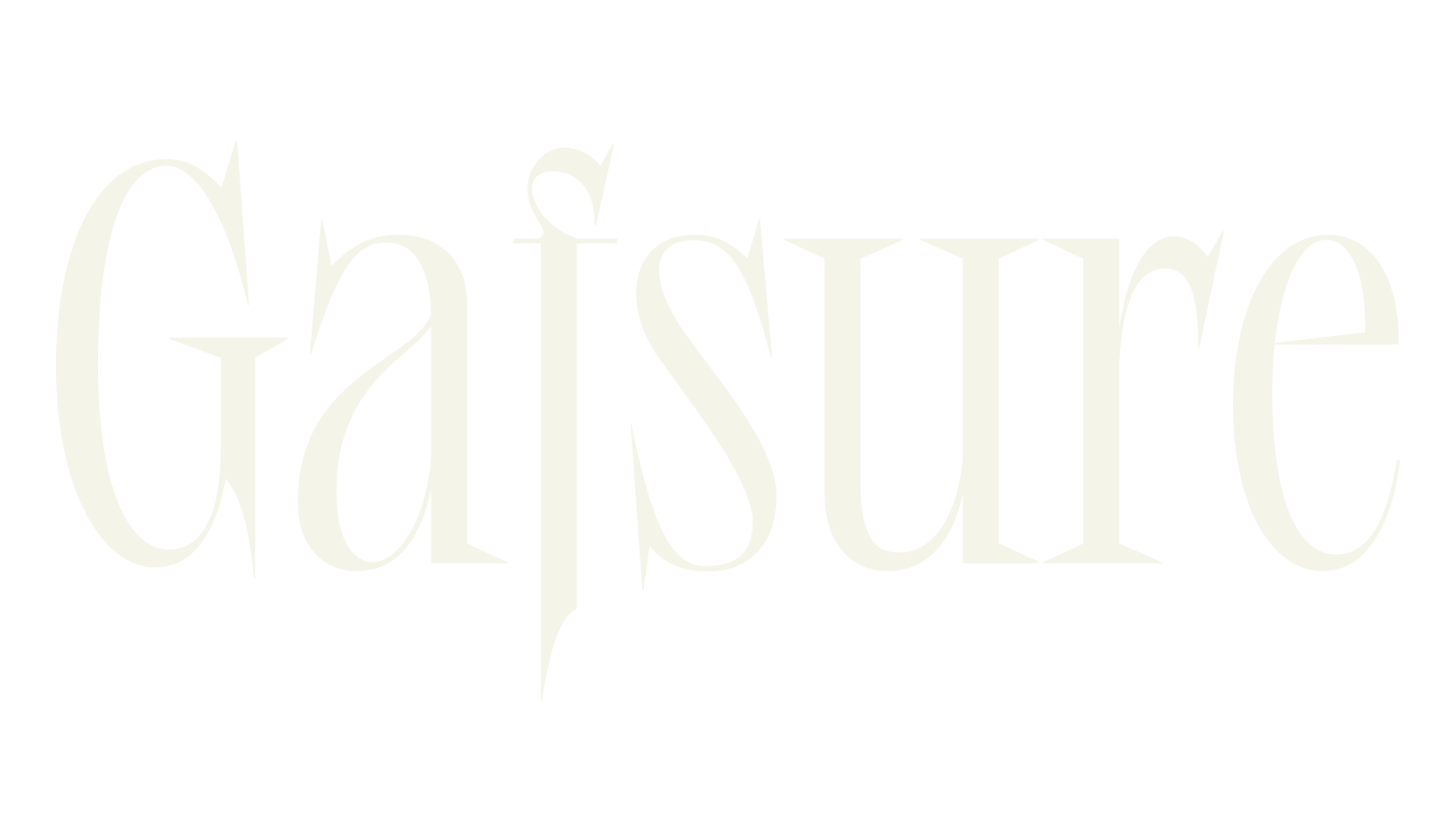 Gafsure, modern font preview