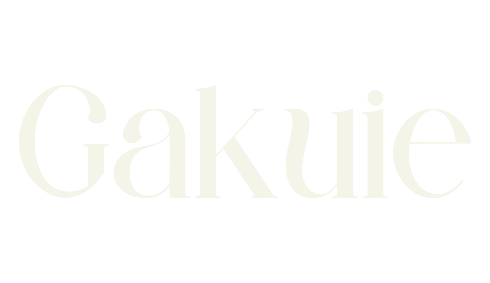 Gakuie, lettering font preview