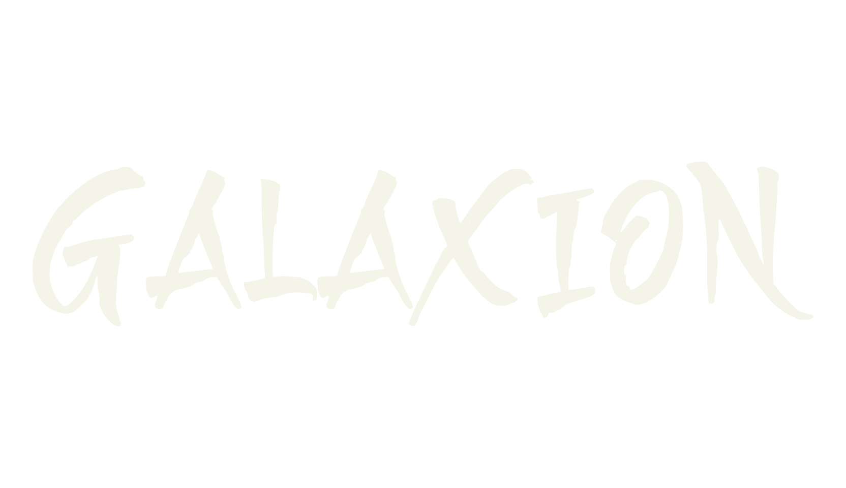 Galaxion, calligraphy font preview