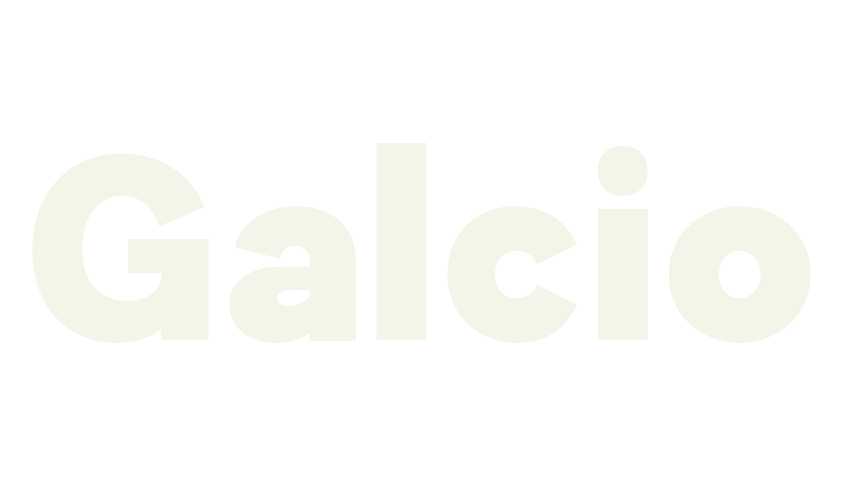 Galcio, bold font preview