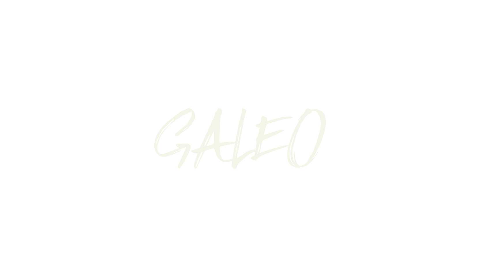 Galeo, hand drawn font preview
