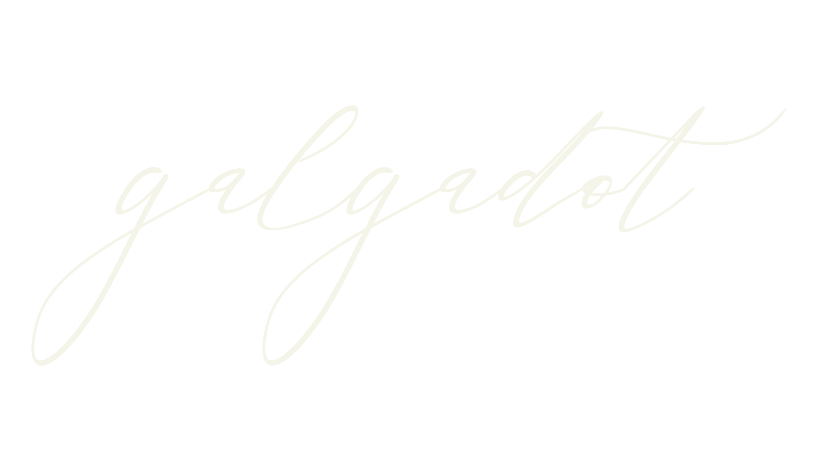 galgadot, lettering font preview