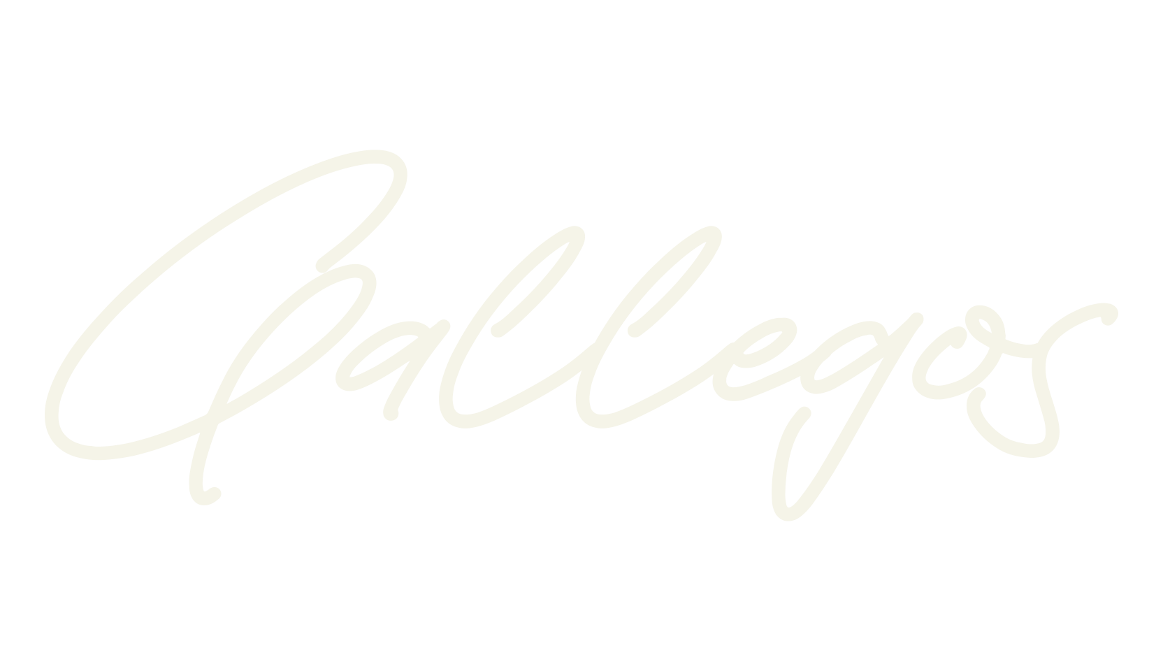 Gallegos, script font preview