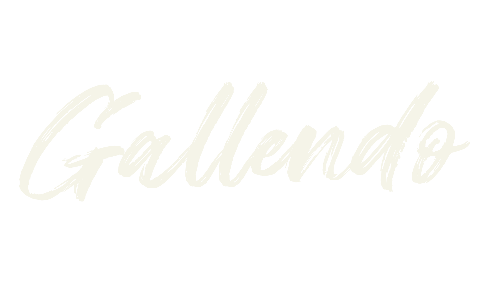 Gallendo, script font preview