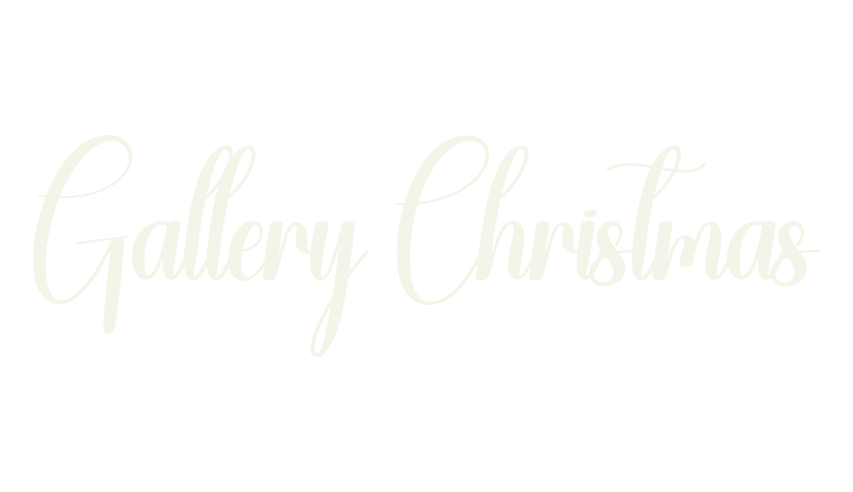 Gallery Christmas, fashion script font preview