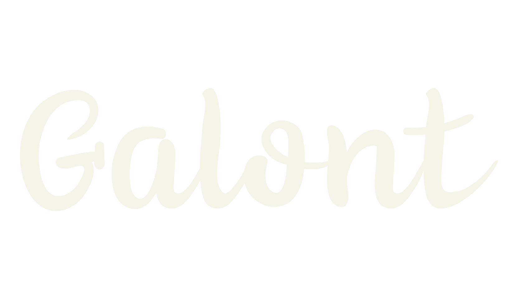 Galont, cute font preview
