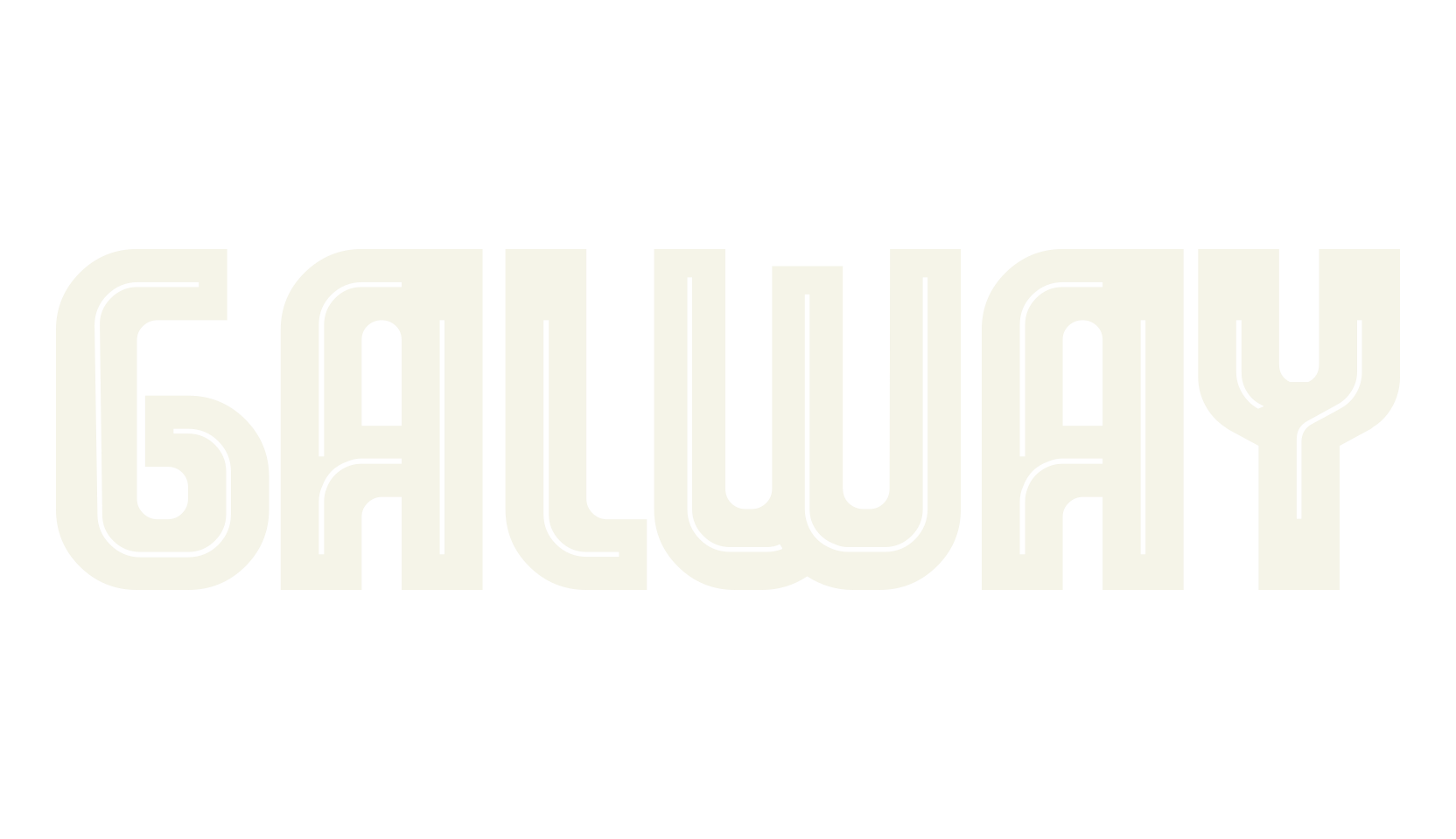 Galway, jersey font preview