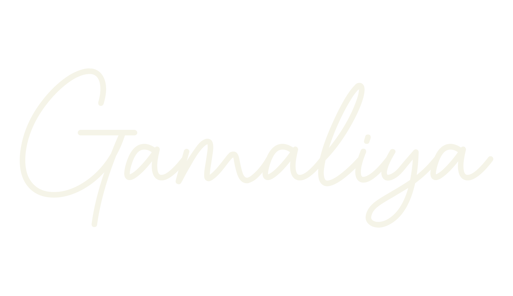 Gamaliya, signature font preview