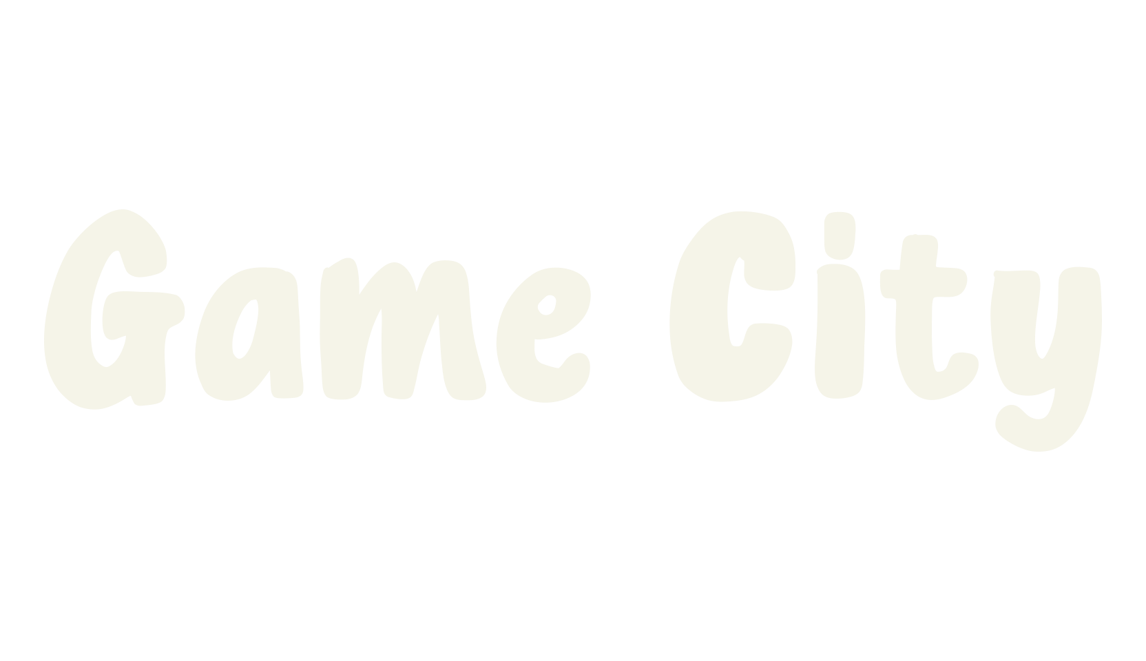 Game City, game font preview