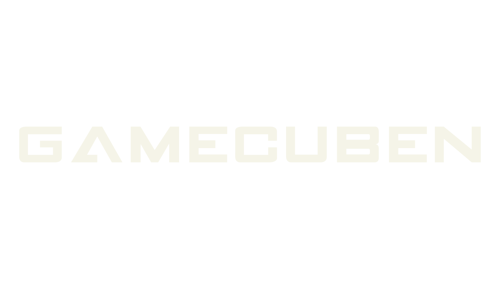 GAMECUBEN, gamecube font preview