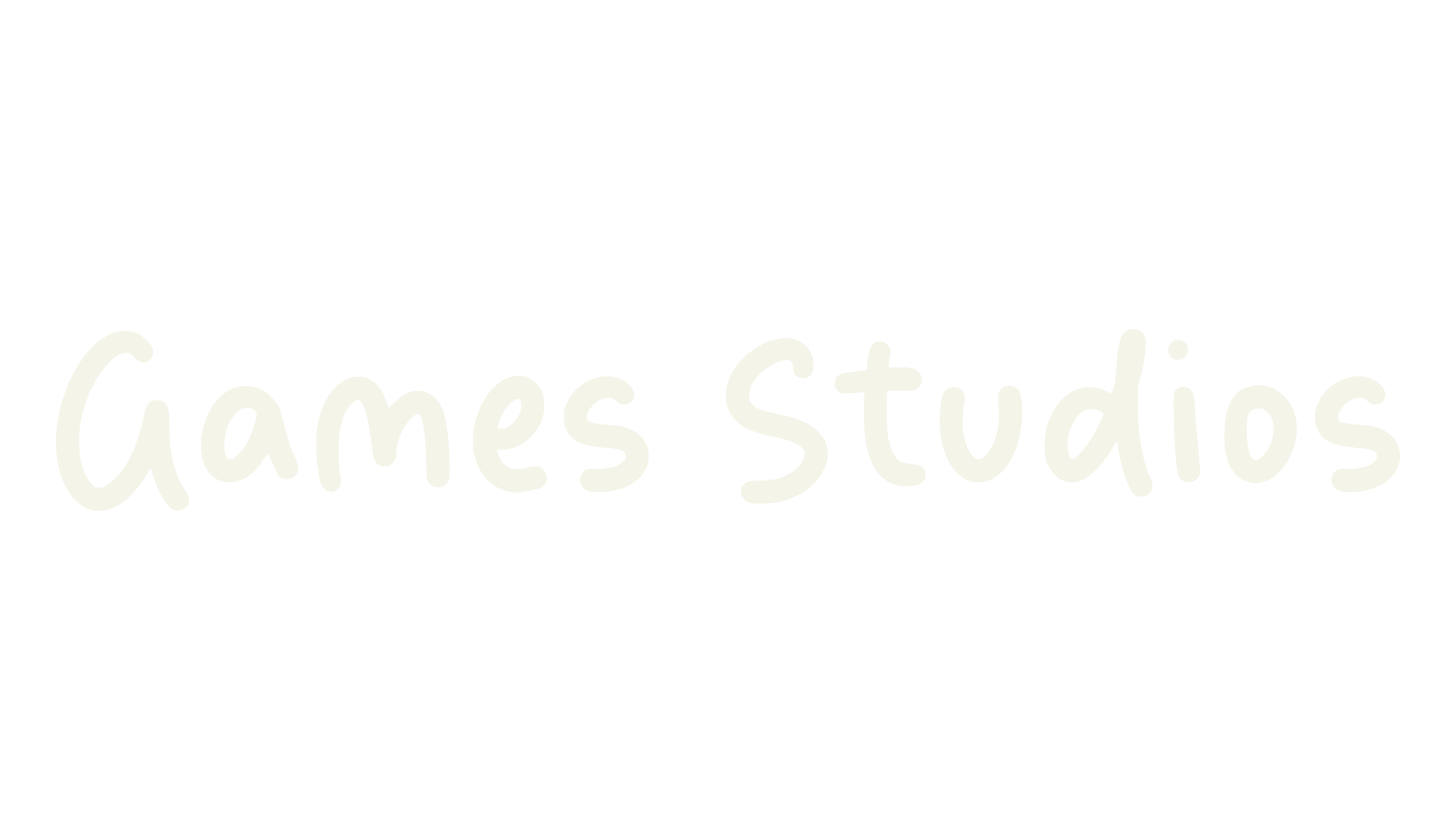 Games Studios, fashion script font preview
