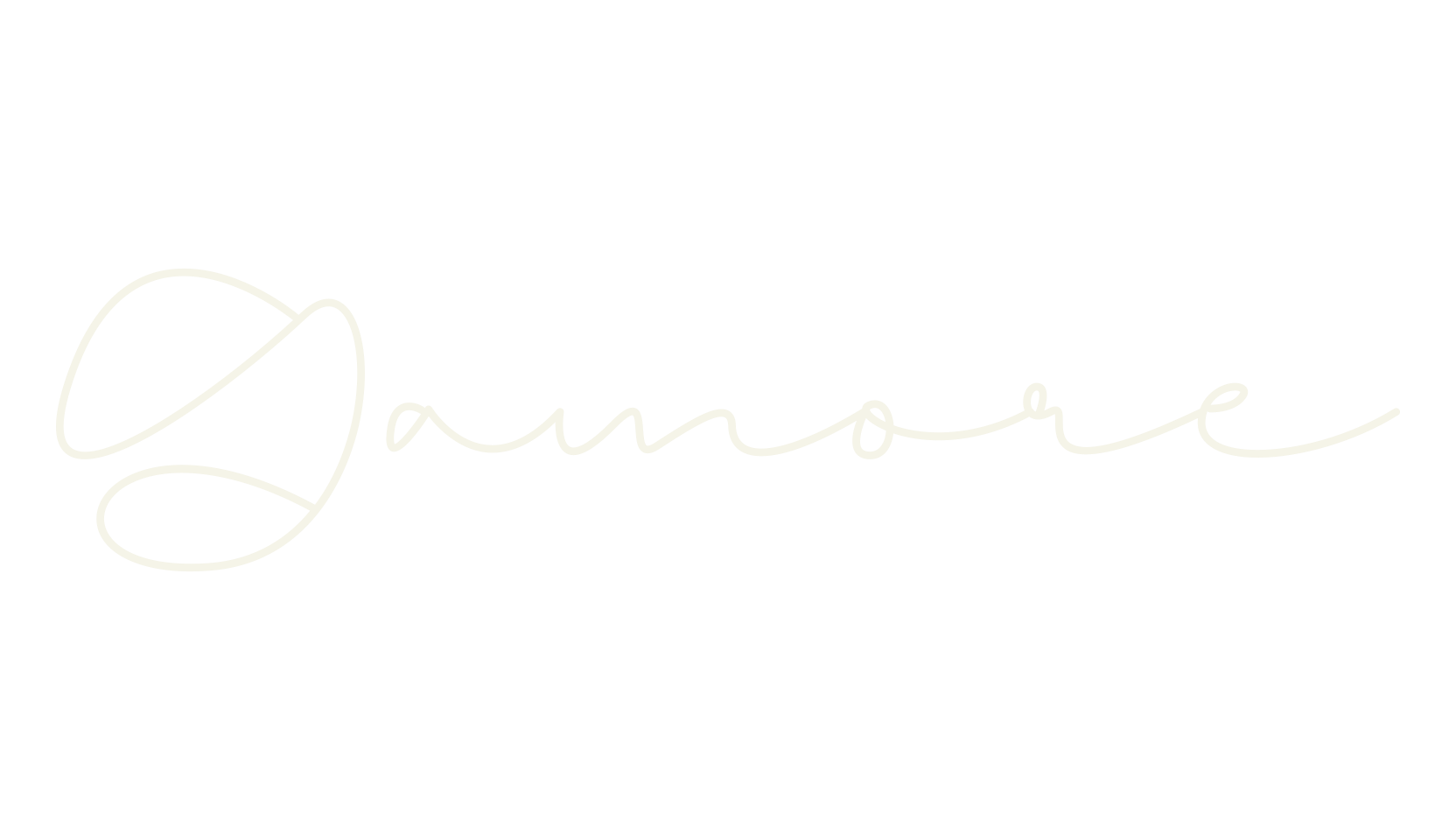 Gamore, signature font preview