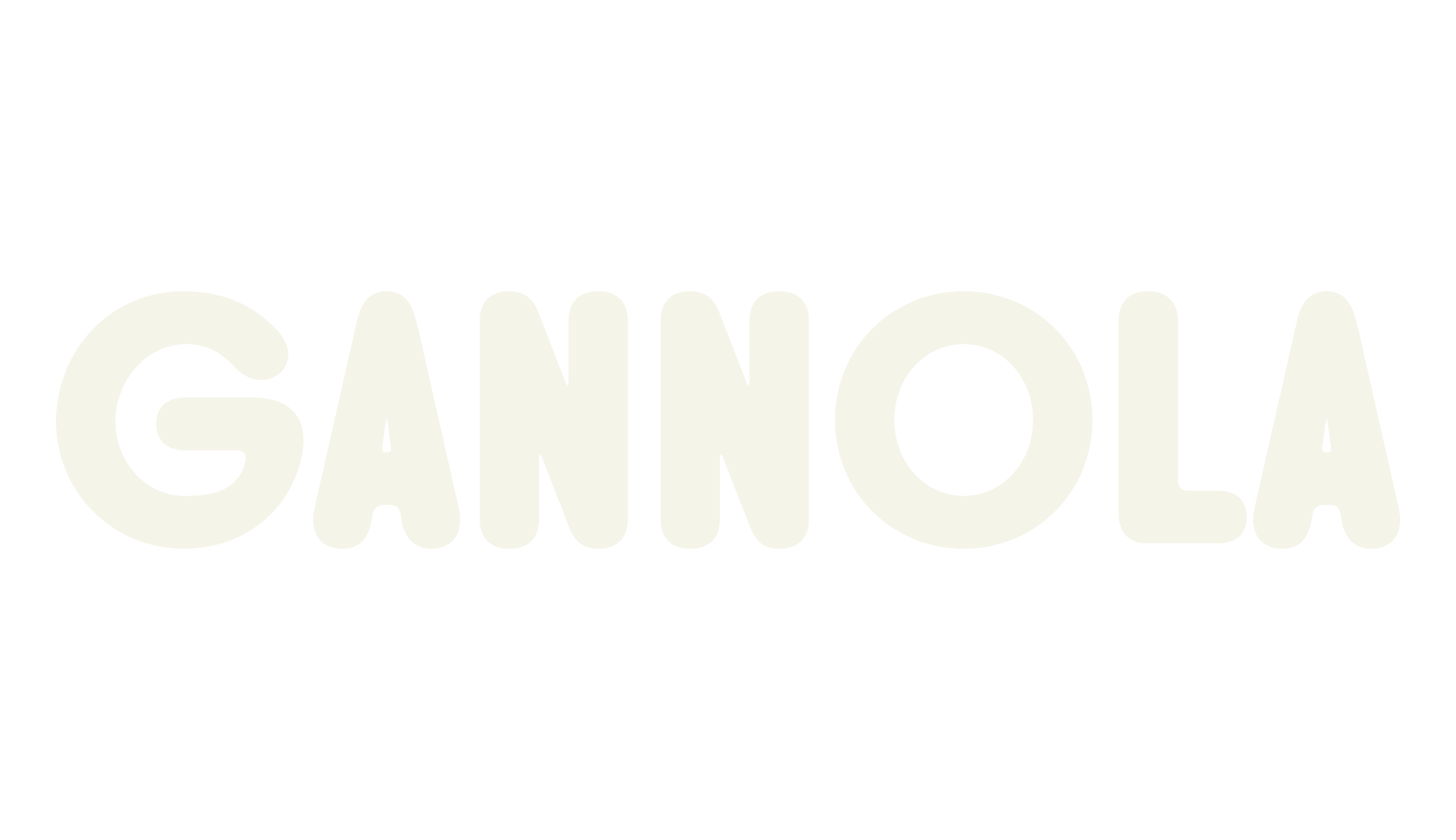 Gannola, funky font preview