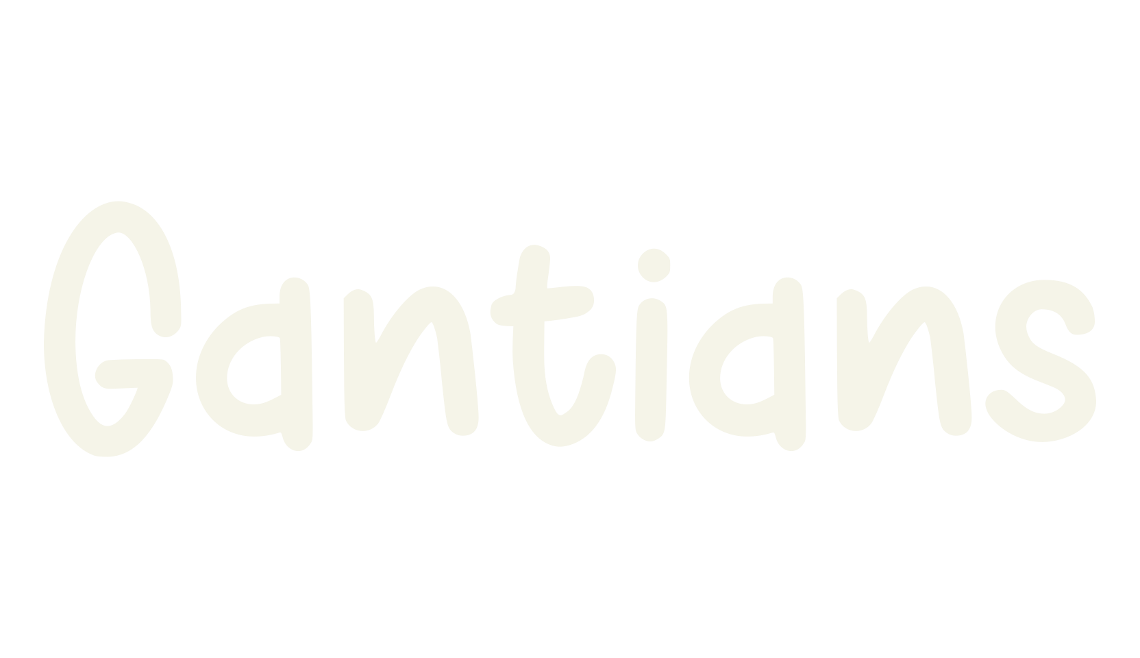 Gantians, cute font preview