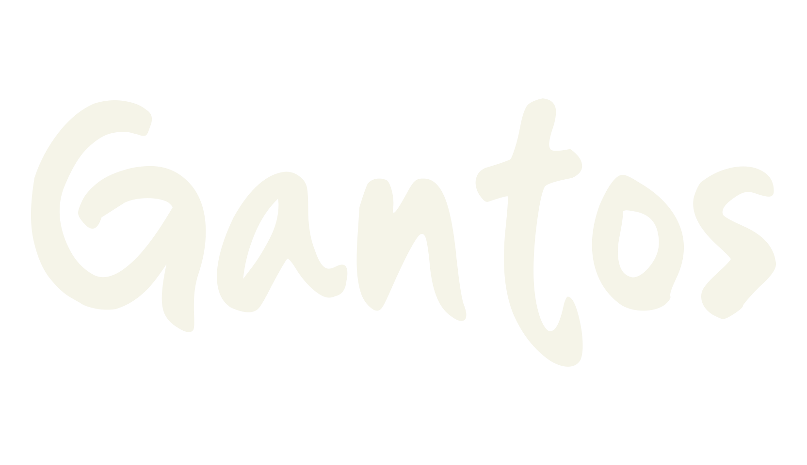 Gantos, bold font preview