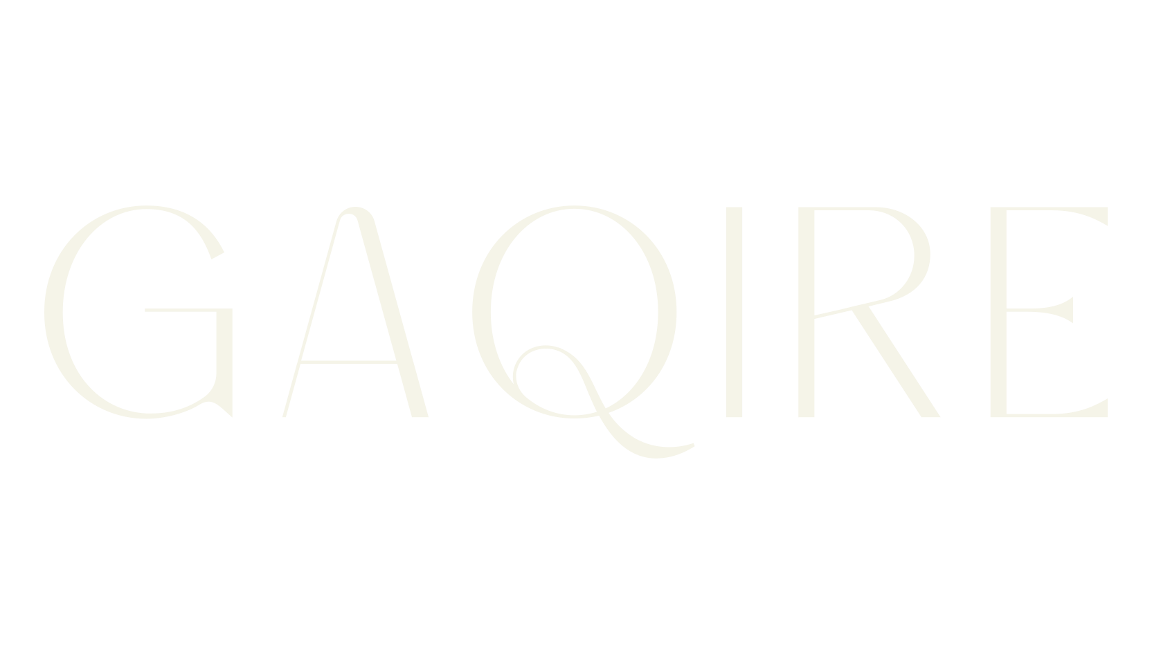 GAQIRE, serif font preview