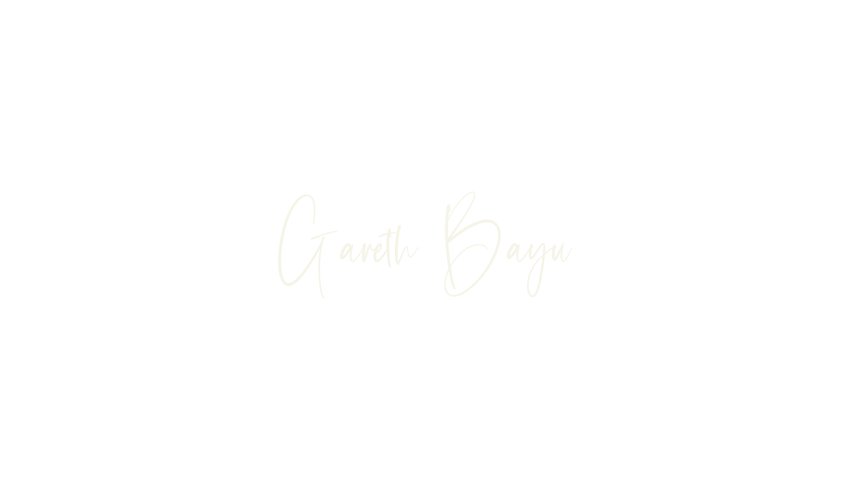 Gareth Bayu, typography font preview
