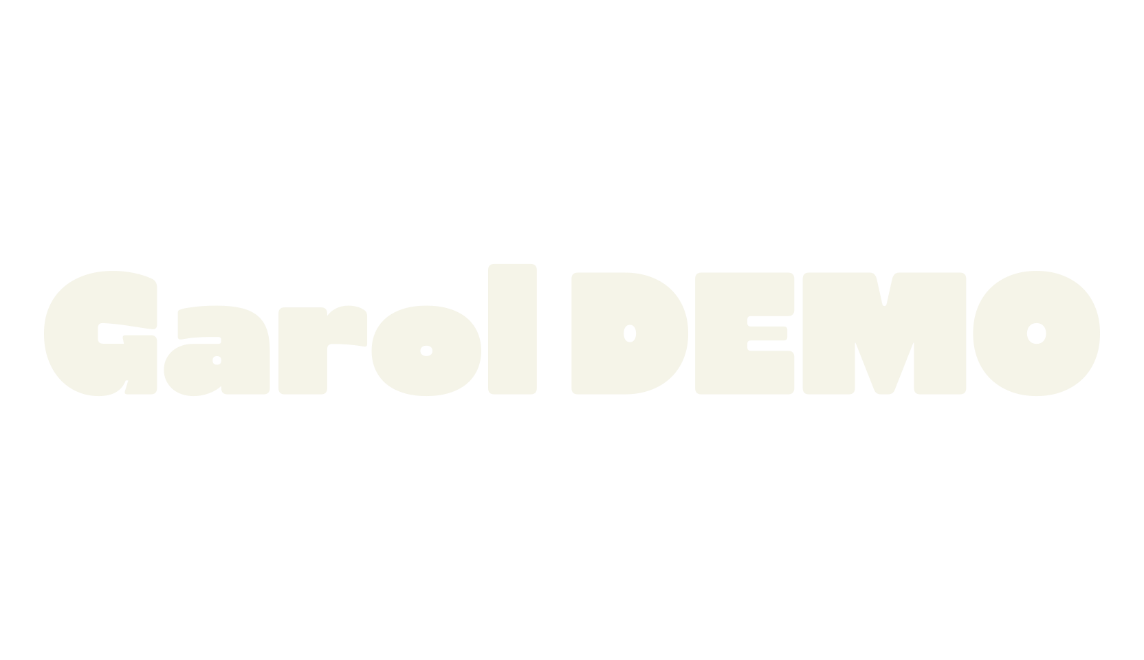 Garol DEMO, serif font preview