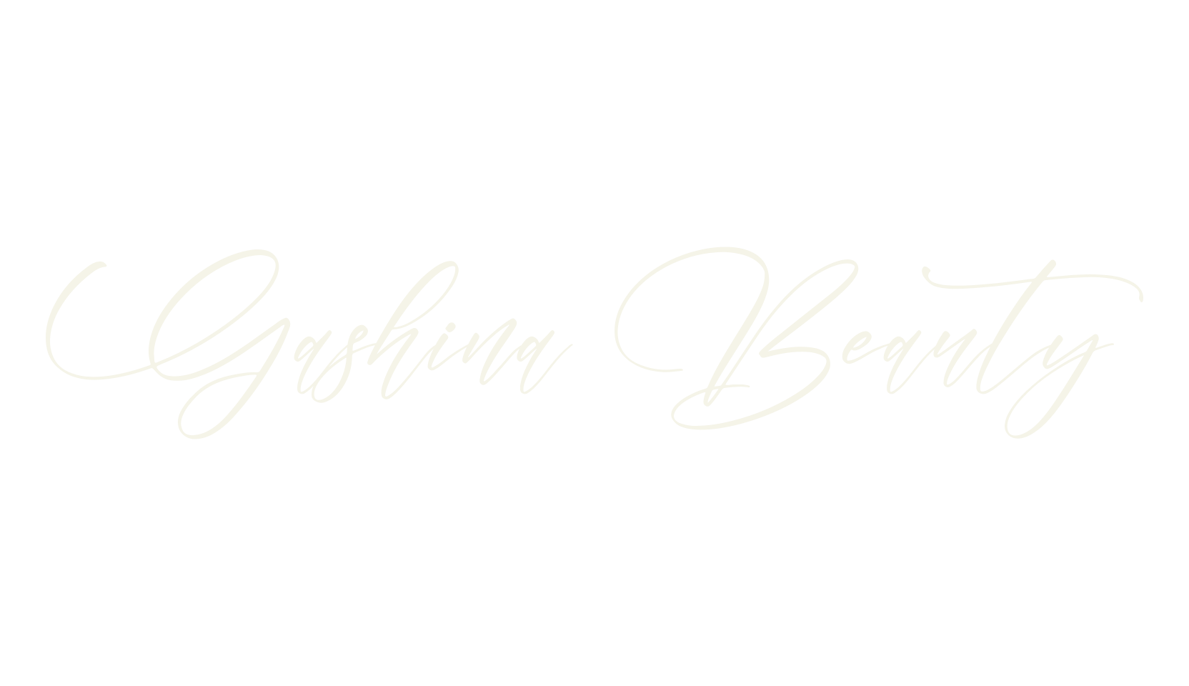 Gashina Beauty, script font preview