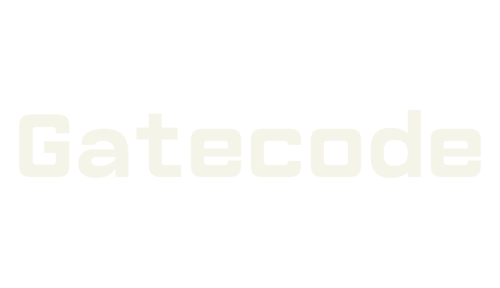 Gatecode, sans serif font preview