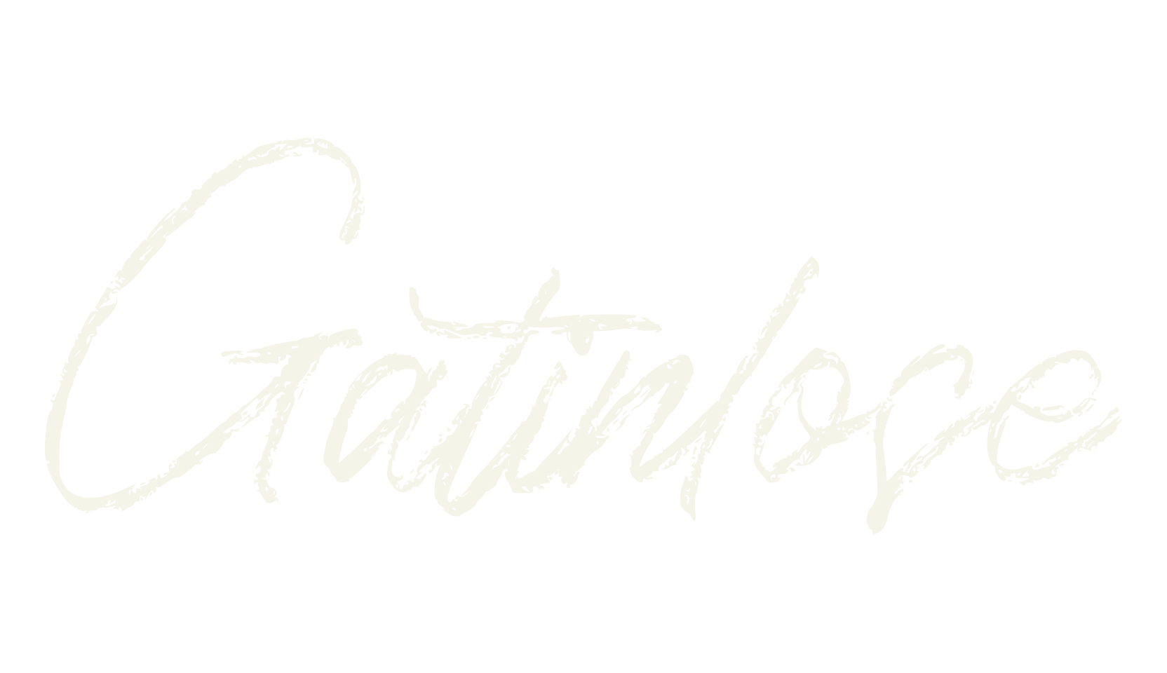 Gatinlose, brush font preview