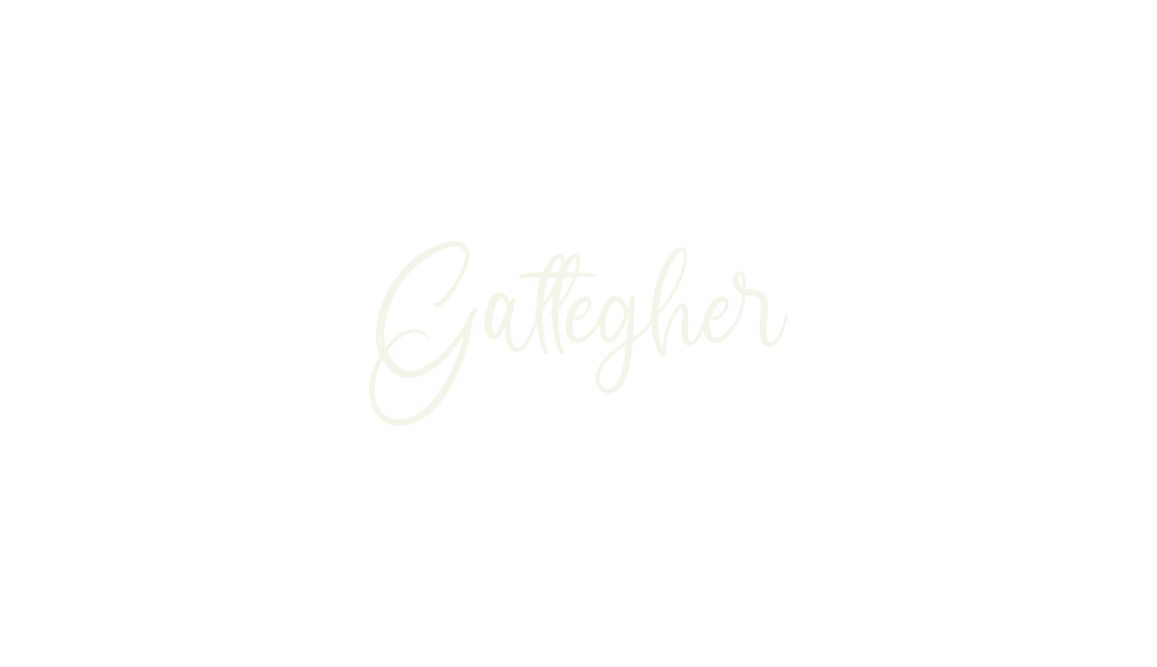Gattegher, handwriting font preview