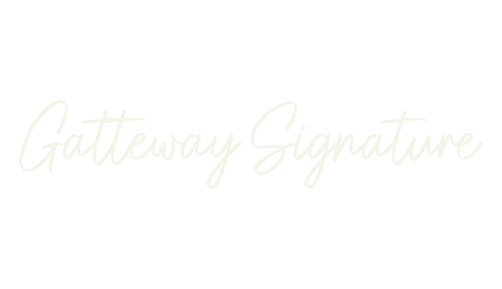 Gatteway Signature, signature font preview