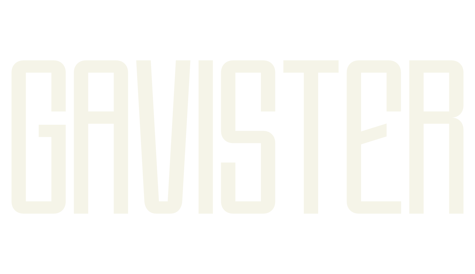 GAVISTER, professional font preview