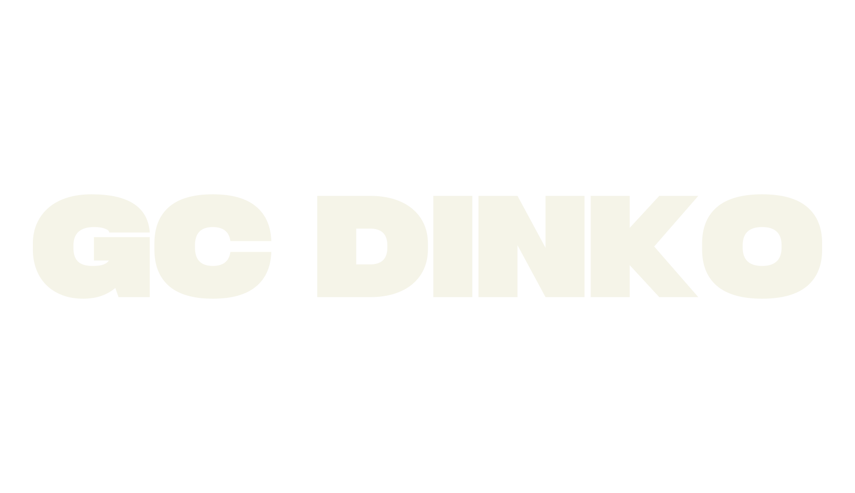 GC DINKO, sans serif font preview