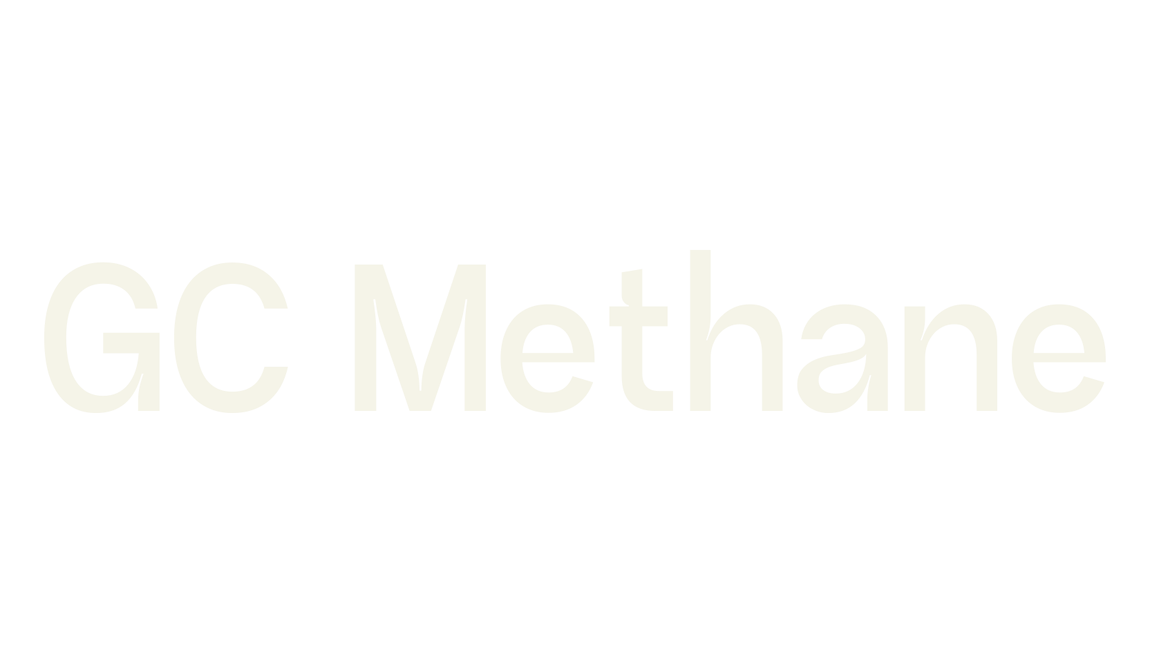 GC Methane, sans serif font preview