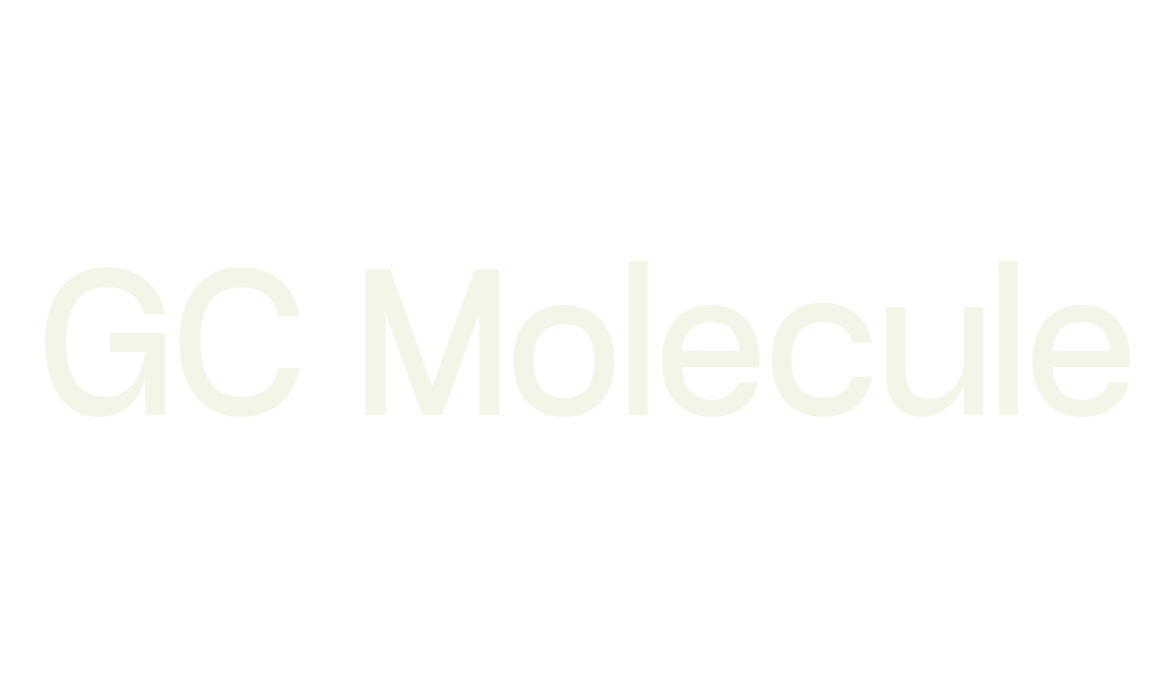GC Molecule, sans serif font preview