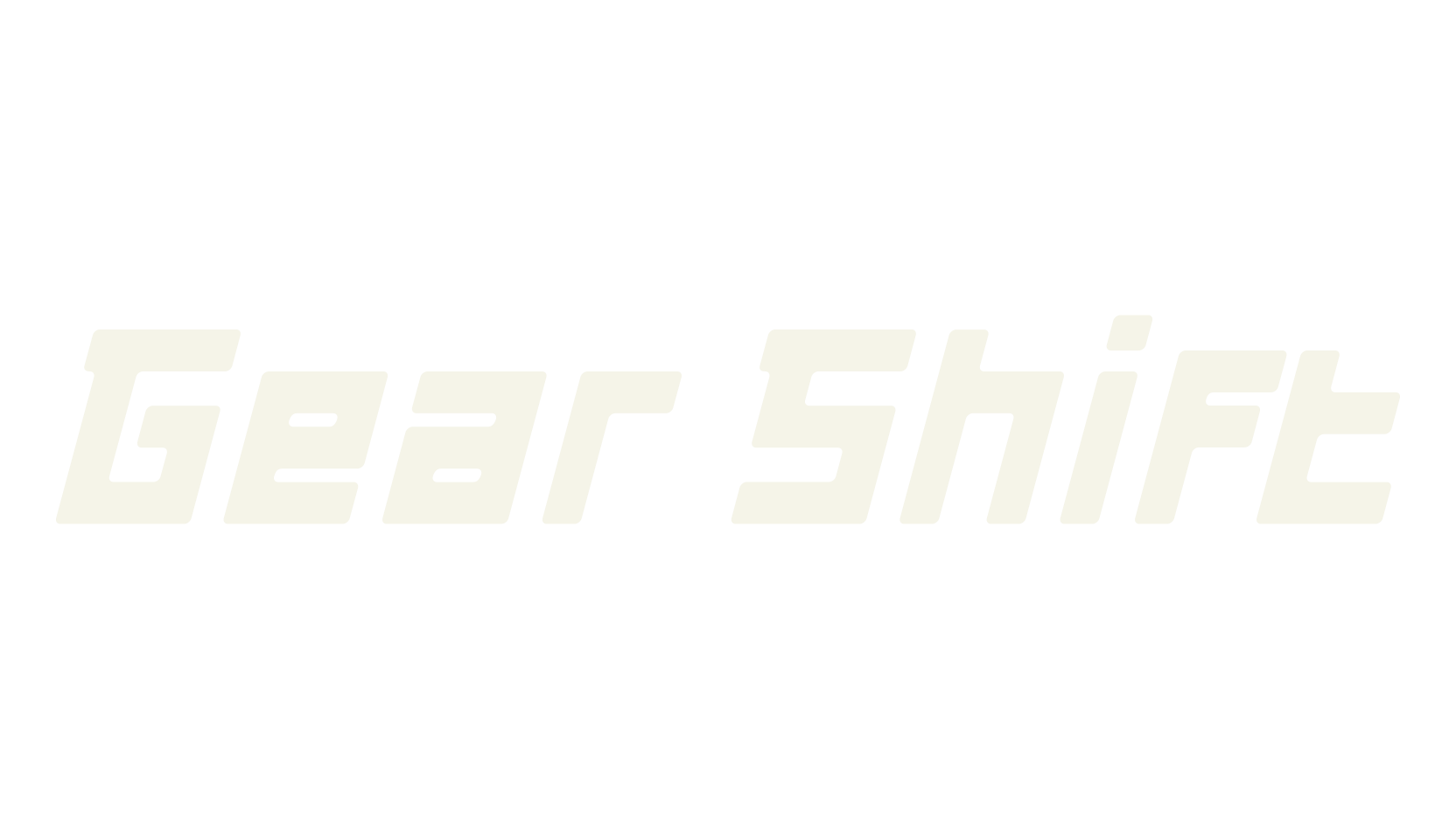 Gear Shift, sports font preview