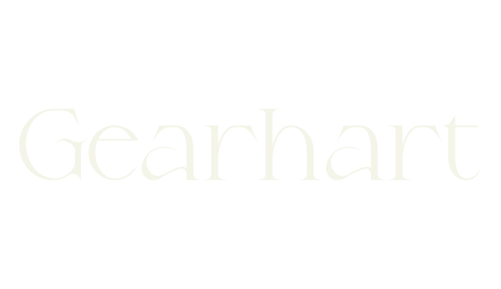 Gearhart, cafe font preview