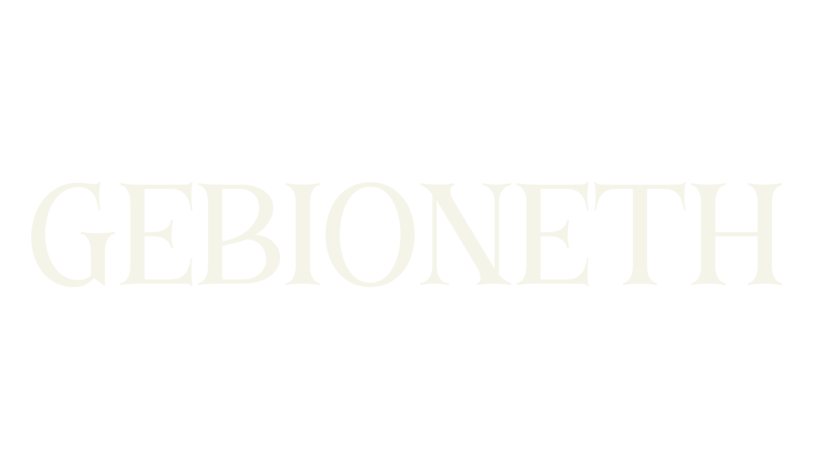 GEBIONETH, gothic font preview