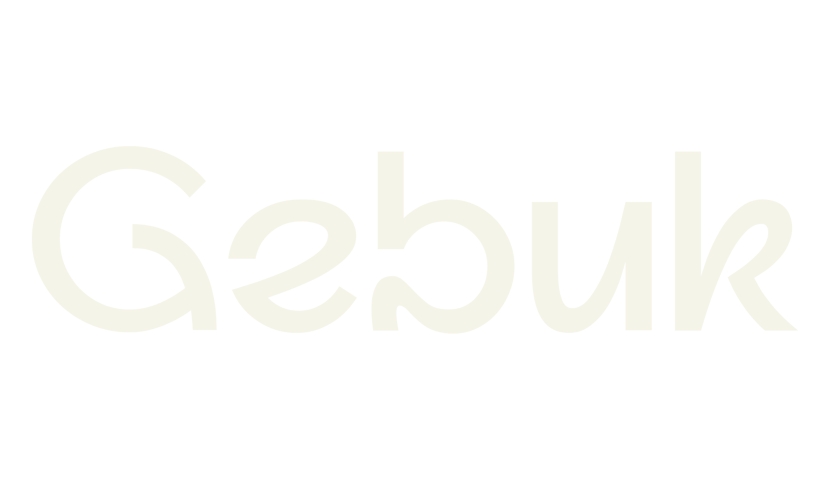 Gebuk, modern font preview
