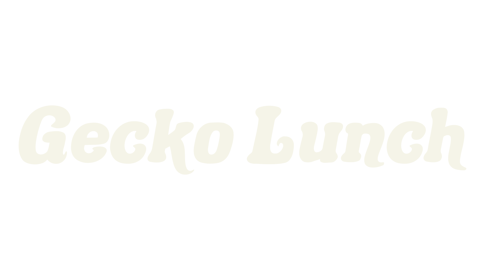 Gecko Lunch, bold font preview