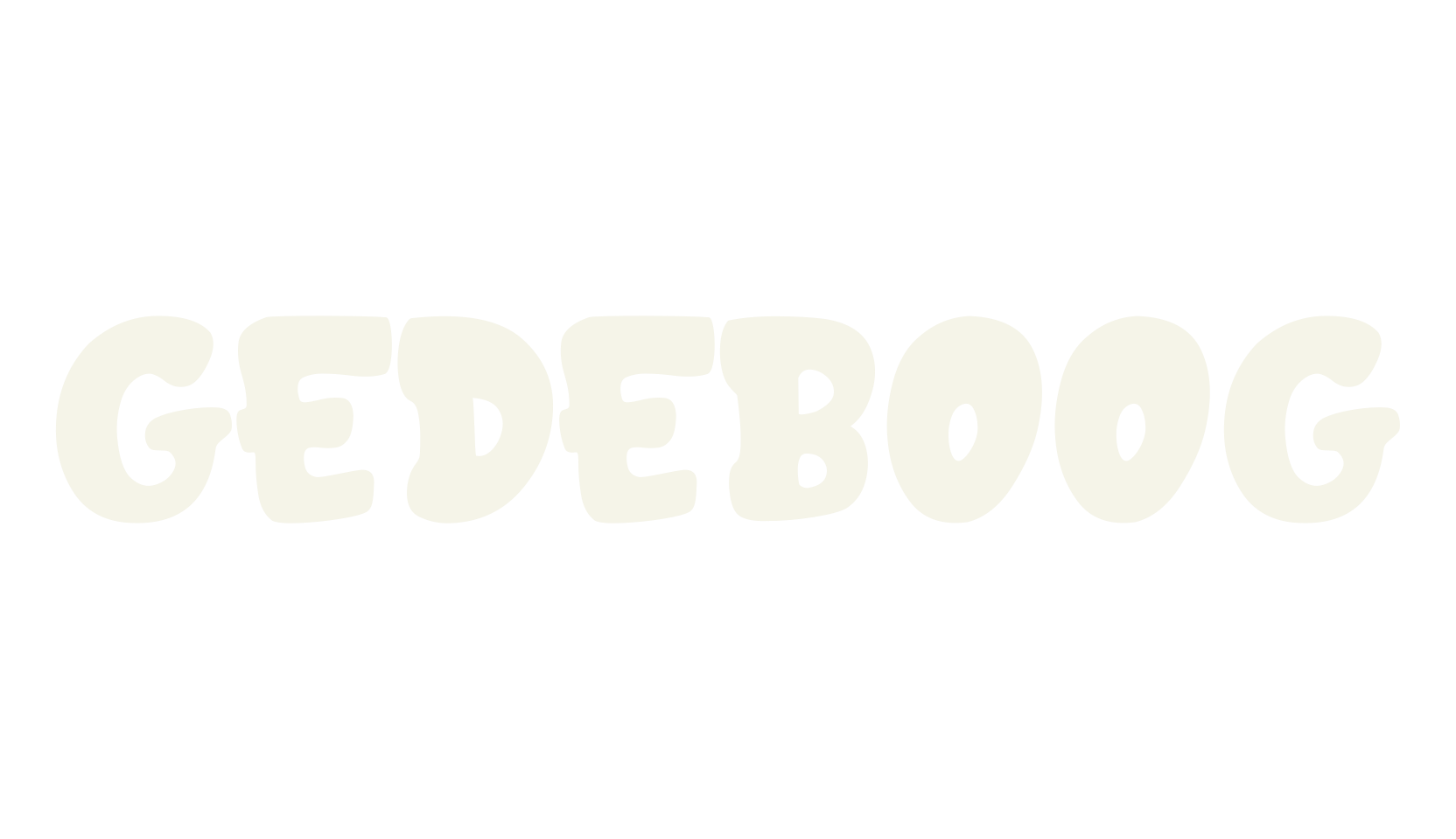 GEDEBOOG, children font preview