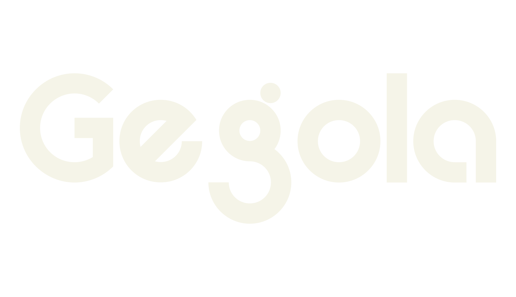 Gegola, futuristic font preview